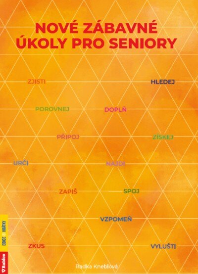 Obálka knihy Nové zábavné úkoly pro seniory