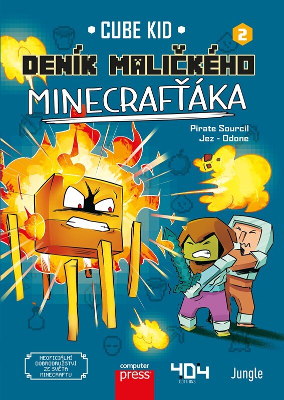 Obálka knihy Deník maličkého Minecrafťáka 2