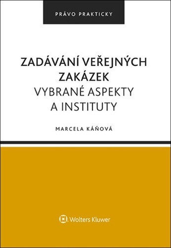 Obálka knihy Zadávání veřejných zakázek