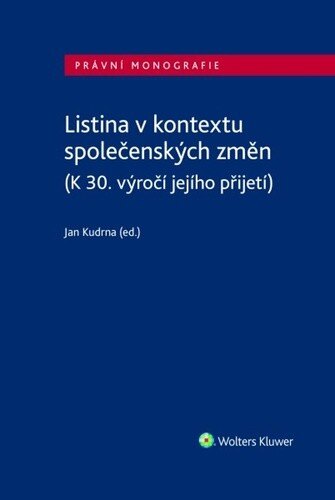 Obálka knihy Listina v kontextu společenských změn