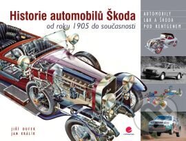 Obálka knihy Historie automobilů Škoda