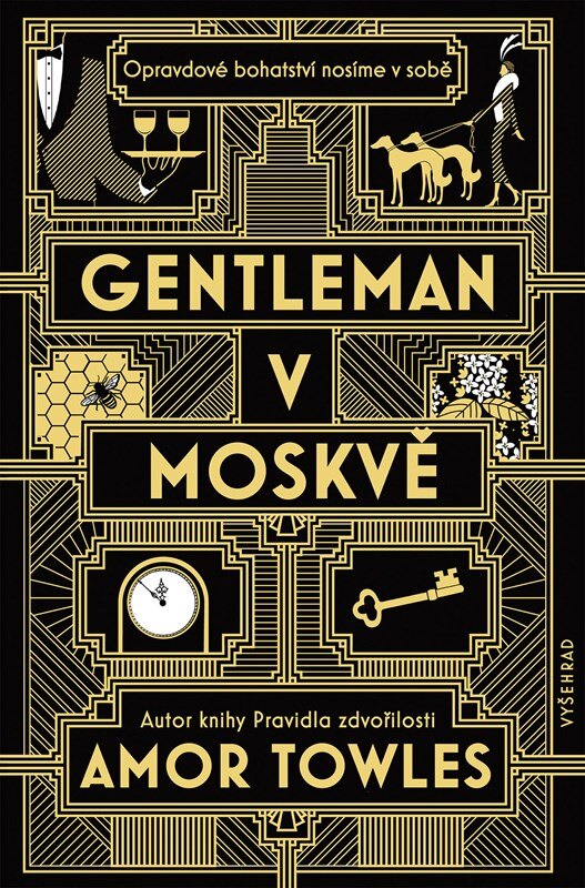 Obálka knihy Gentleman v Moskvě