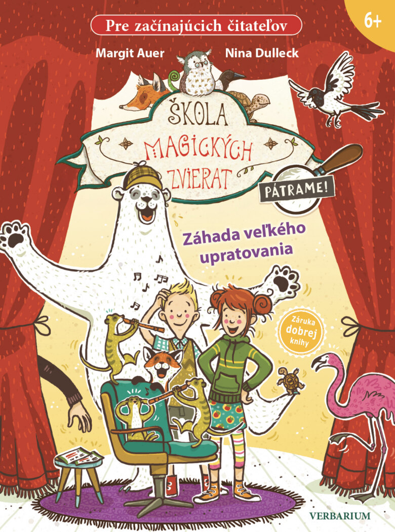 Obálka knihy Škola magických zvierat - Pátrame!- Záhada veľkého upratovania
