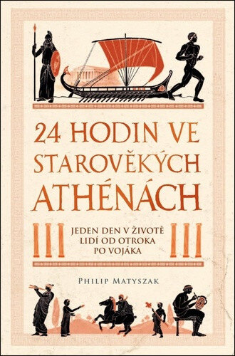 Obálka knihy 24 hodin ve starověkých Athénách