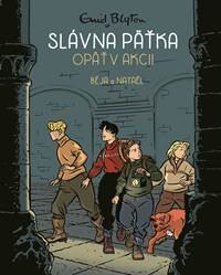 Obálka knihy Slávna päťka opäť v akcii (2) - komiks