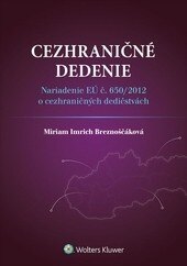 Obálka knihy Cezhraničné dedenie