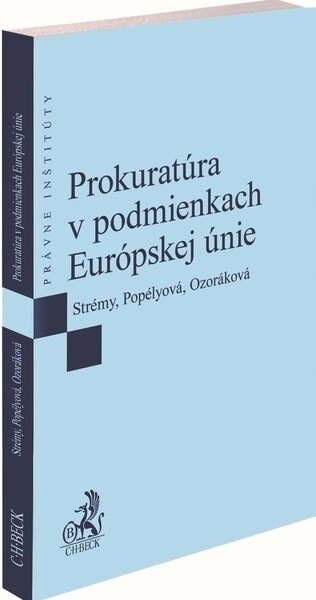 Obálka knihy Prokuratúra v podmienkach Európskej únie