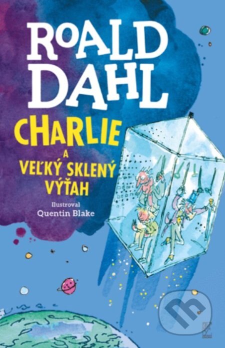 Obálka knihy Charlie a veľký sklený výťah