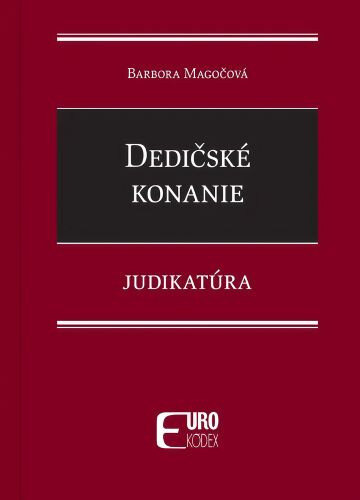 Obálka knihy Dedičské konanie - Judikatúra