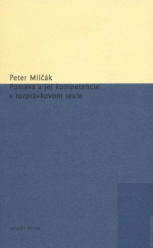 Obálka knihy Postava a jej kompetencie v rozprávkovom texte