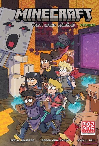 Obálka knihy Minecraft komiks - Třetí kniha příběhů