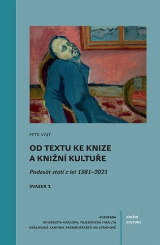 Obálka knihy Od textu ke knize a knižní kultuře