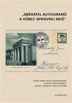 Obálka knihy Sběratel autogramů a vůbec správnej muž