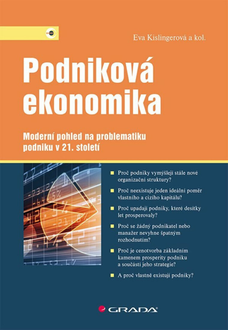 Obálka knihy Podniková ekonomika - Moderní pohled na problematiku podniku v 21. století