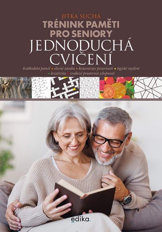Obálka knihy Trénink paměti pro seniory: Jednoduchá cvičení