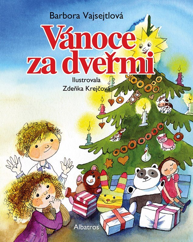 Obálka knihy Vánoce za dveřmi