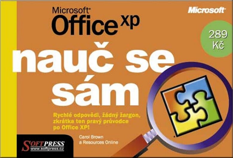Obálka knihy Nauč se sám MS Office XP