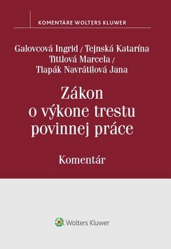 Obálka knihy Zákon o výkone trestu povinnej práce