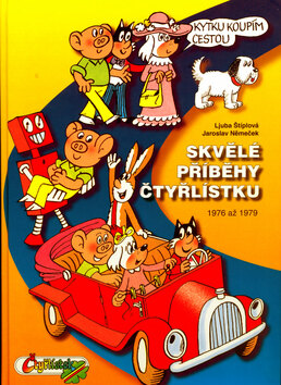 Obálka knihy Skvělé příběhy čtyřlístku