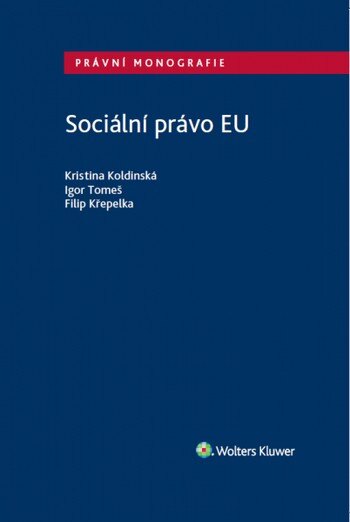 Obálka knihy Sociální právo EU