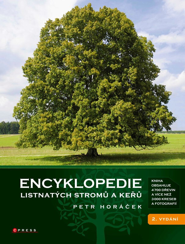Obálka knihy Encyklopedie listnatých stromů a keřů