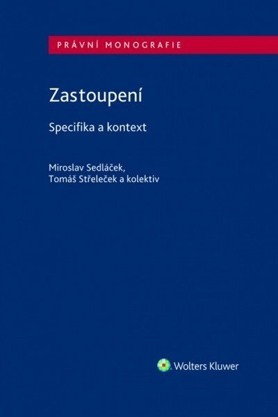 Obálka knihy Zastoupení - Specifika a kontext