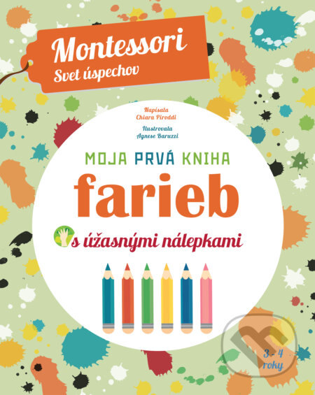 Obálka knihy Moja prvá kniha farieb