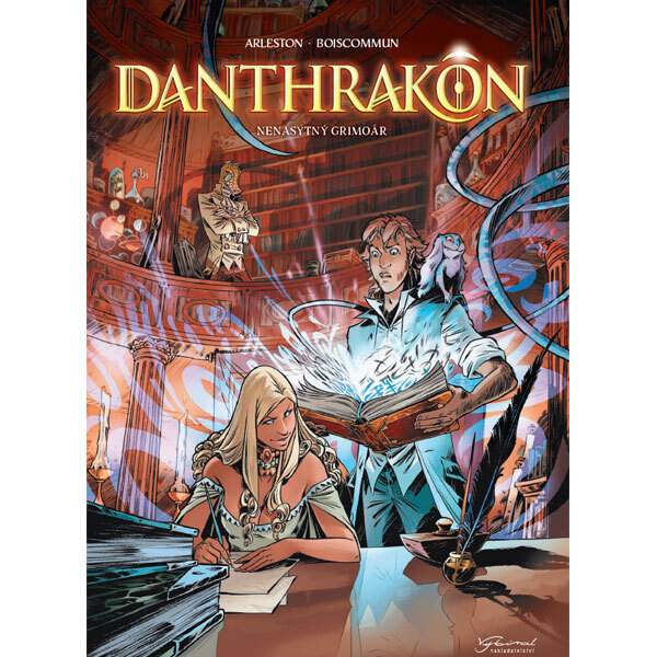 Obálka knihy Danthrakon 1 - Nenasytný grimoár