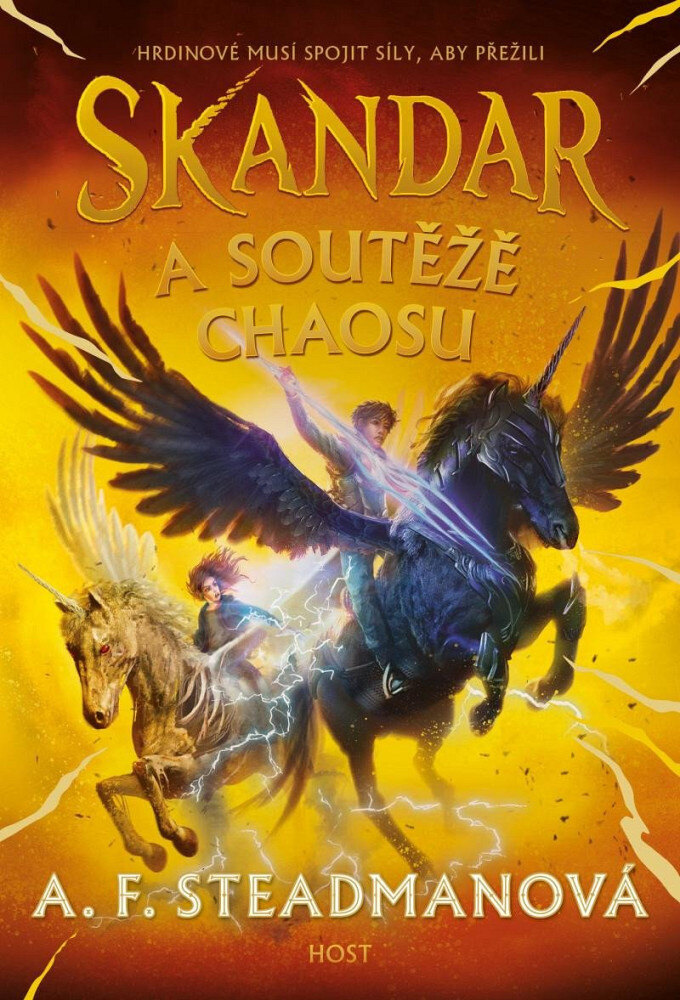 Obálka knihy Skandar a soutěže Chaosu