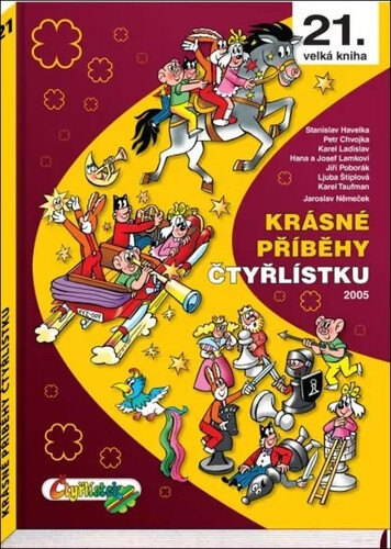 Obálka knihy Krásné příběhy Čtyřlístku