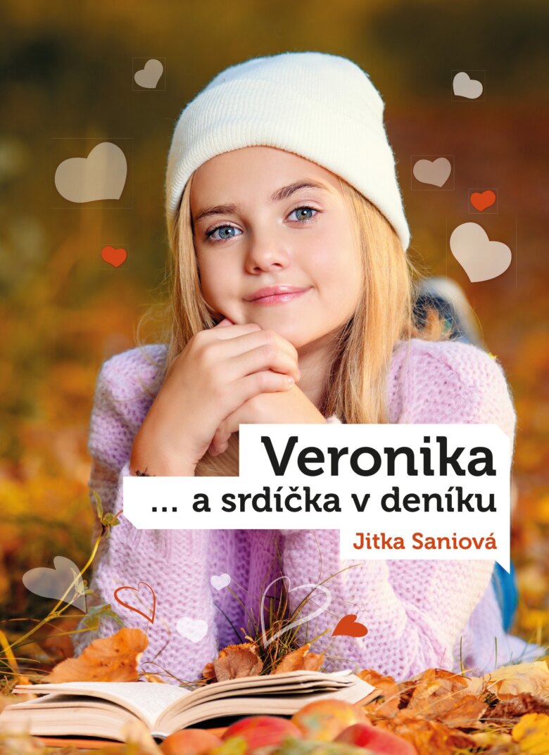 Obálka knihy Veronika a srdíčka v deníku