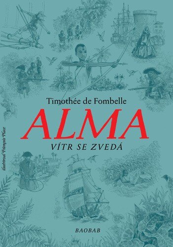 Obálka knihy Alma Vítr se zvedá