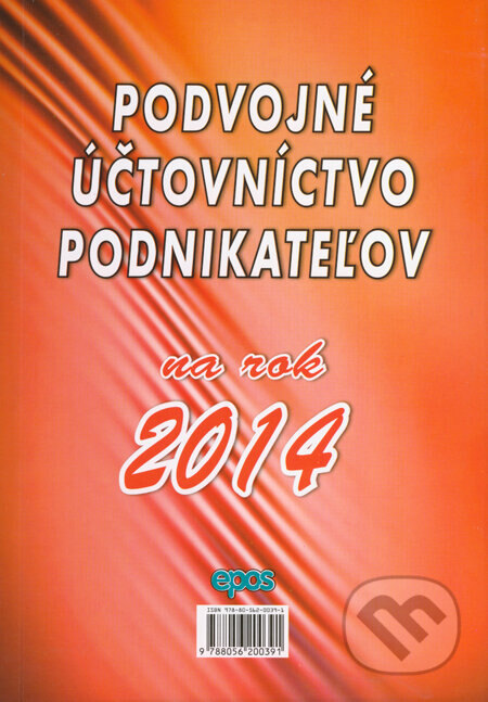 Obálka knihy Podvojné účtovníctvo podnikateľov na rok 2014