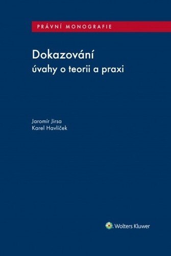 Obálka knihy Dokazování