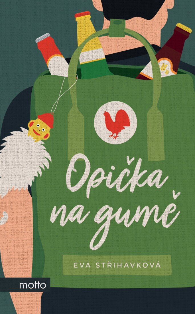 Obálka knihy Opička na gumě