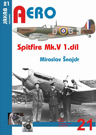 Obálka knihy Spitfire Mk. V - 1.díl