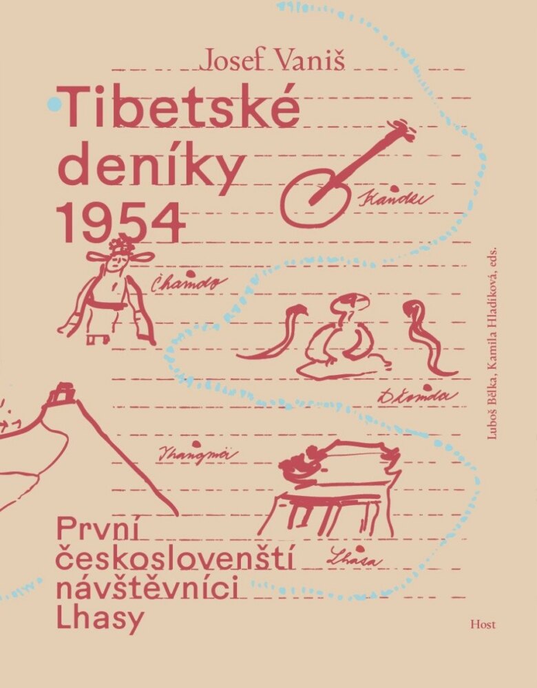 Obálka knihy Tibetské deníky 1954 - První českoslovenští návštěvníci Lhasy