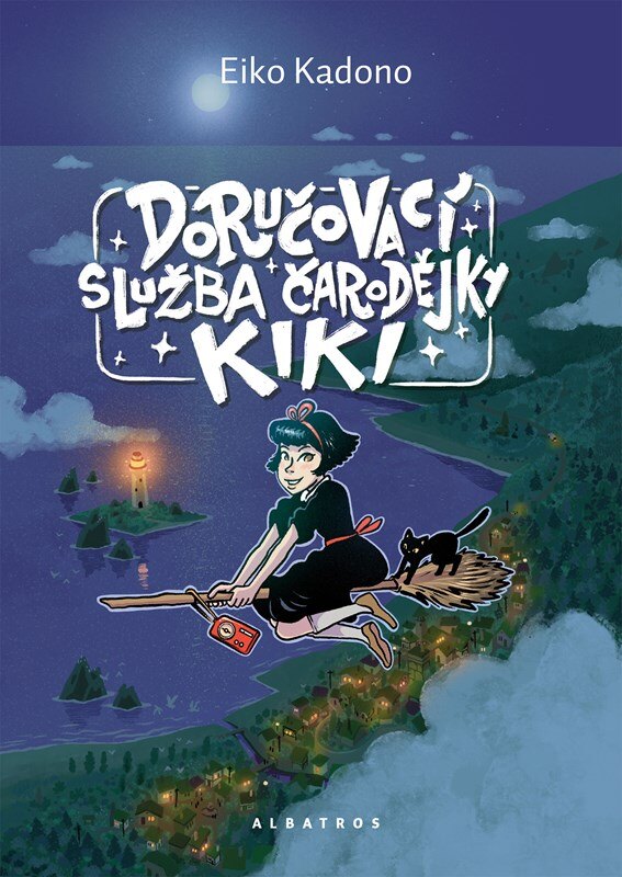 Obálka knihy Doručovací služba čarodějky Kiki