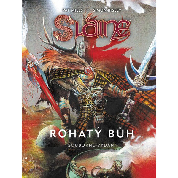 Obálka knihy Sláine: Rohatý bůh - Velké evropské komiksy (základní verze)