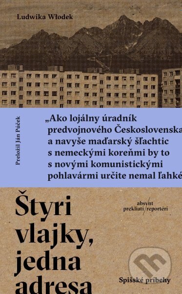 Obálka knihy Štyri vlajky, jedna adresa
