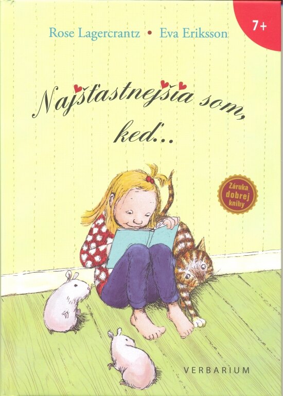 Obálka knihy Najšťastnejšia som, keď…