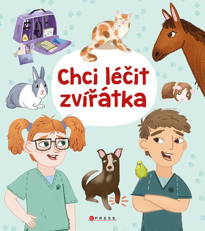 Obálka knihy Chci léčit zvířátka