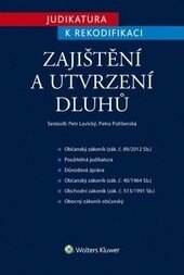 Obálka knihy Judikatura k rekodifikaci - Zajištění a utvrzení dluhů