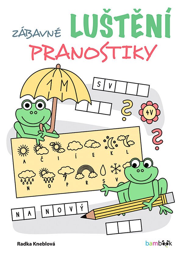 Obálka knihy Zábavné luštění – pranostiky