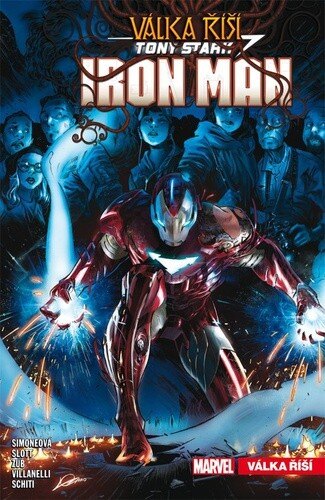 Obálka knihy Tony Stark Iron Man Válka říší