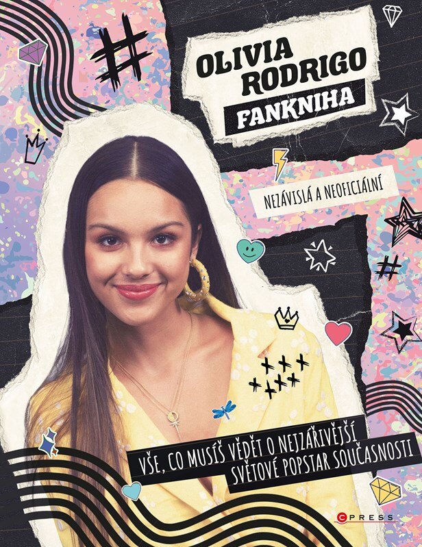 Obálka knihy Olivia Rodrigo: fankniha