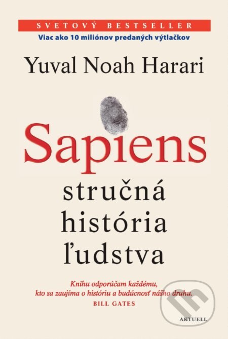 Obálka knihy Sapiens