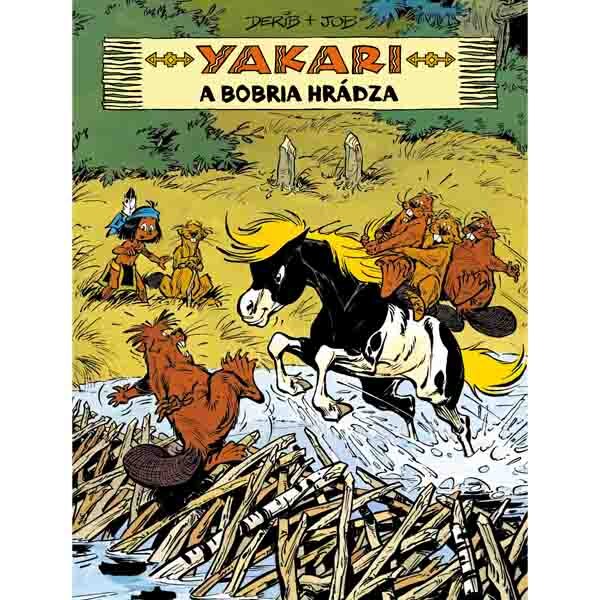 Obálka knihy Yakari a bobria hrádza - Yakari 3