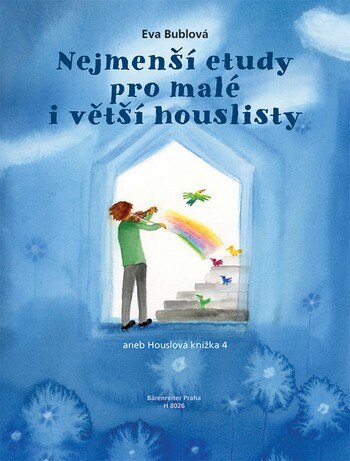 Obálka knihy Nejmenší etudy pro malé i větší houslisty (1.- 4. poloha) aneb Houslová knížka 4