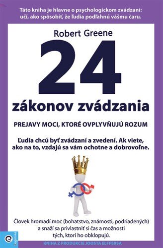 Obálka knihy 24 zákonov zvádzania
